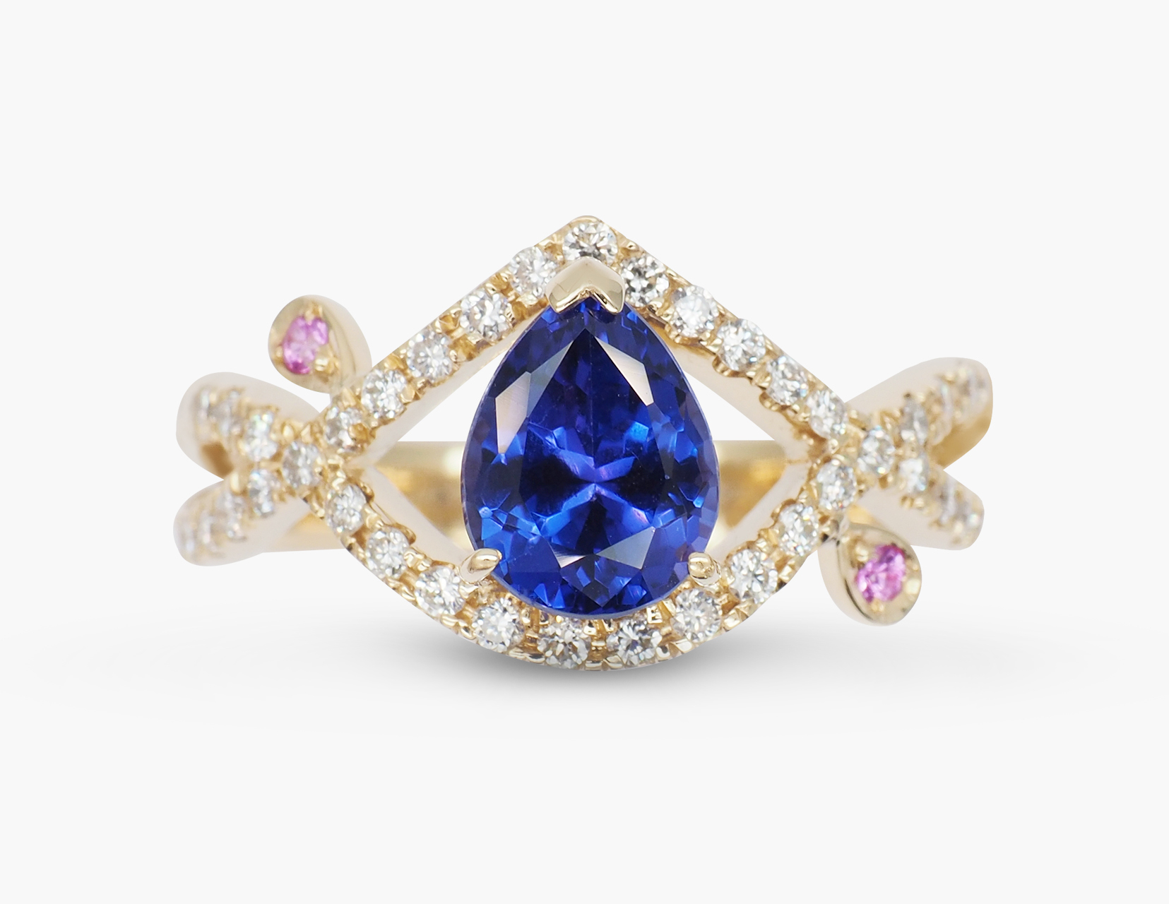 pear-shaped tanzanite 
