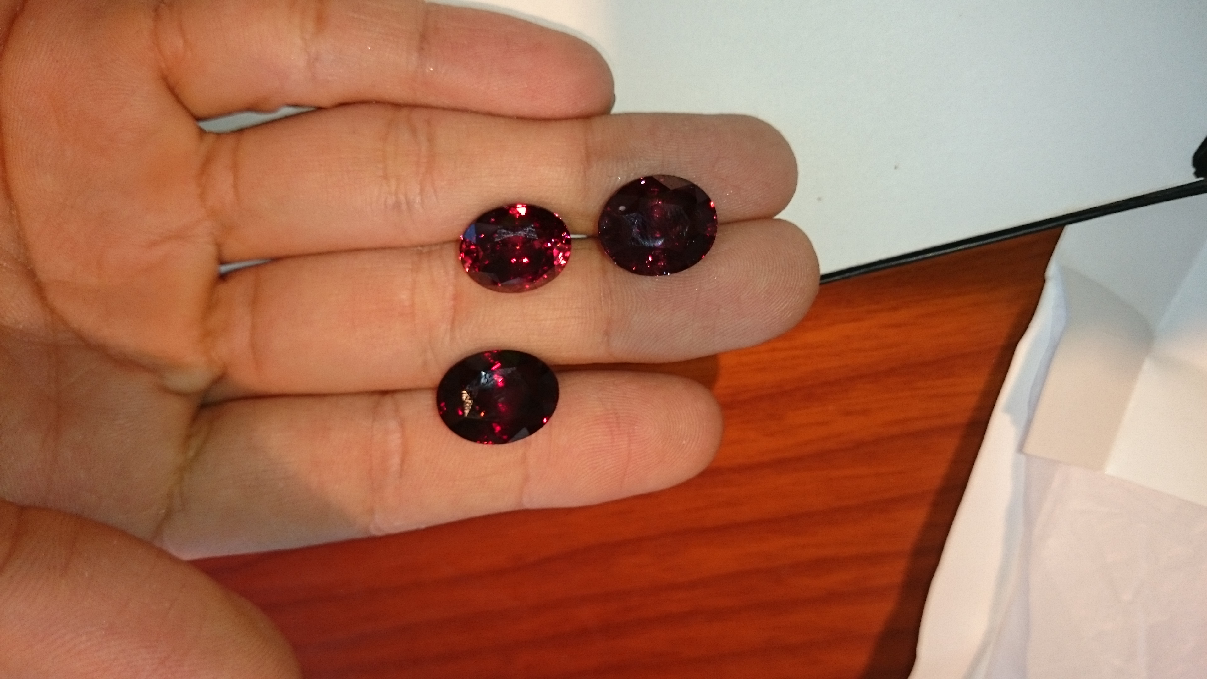 red zircon