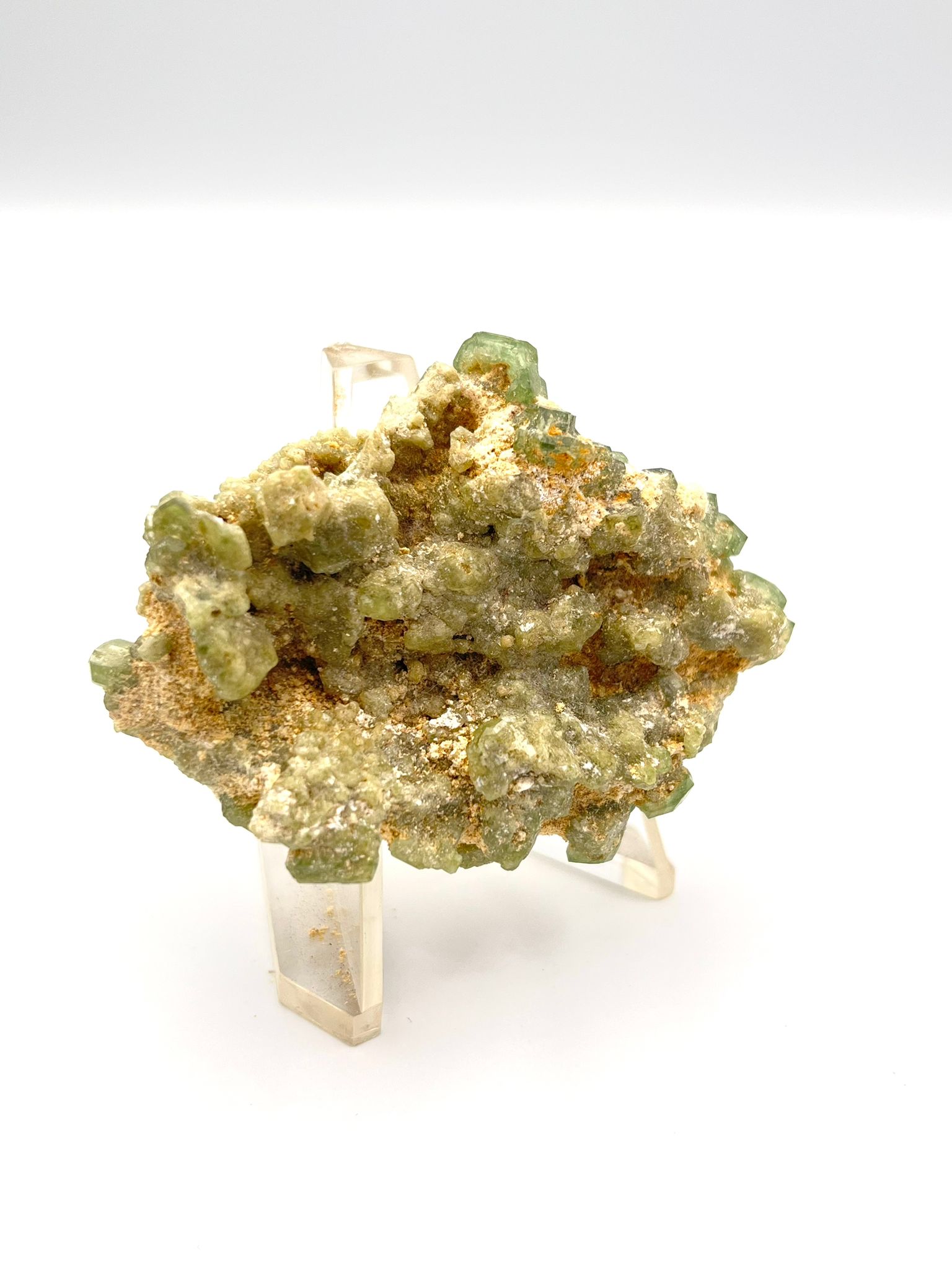 green garnet specimen from Madagascar