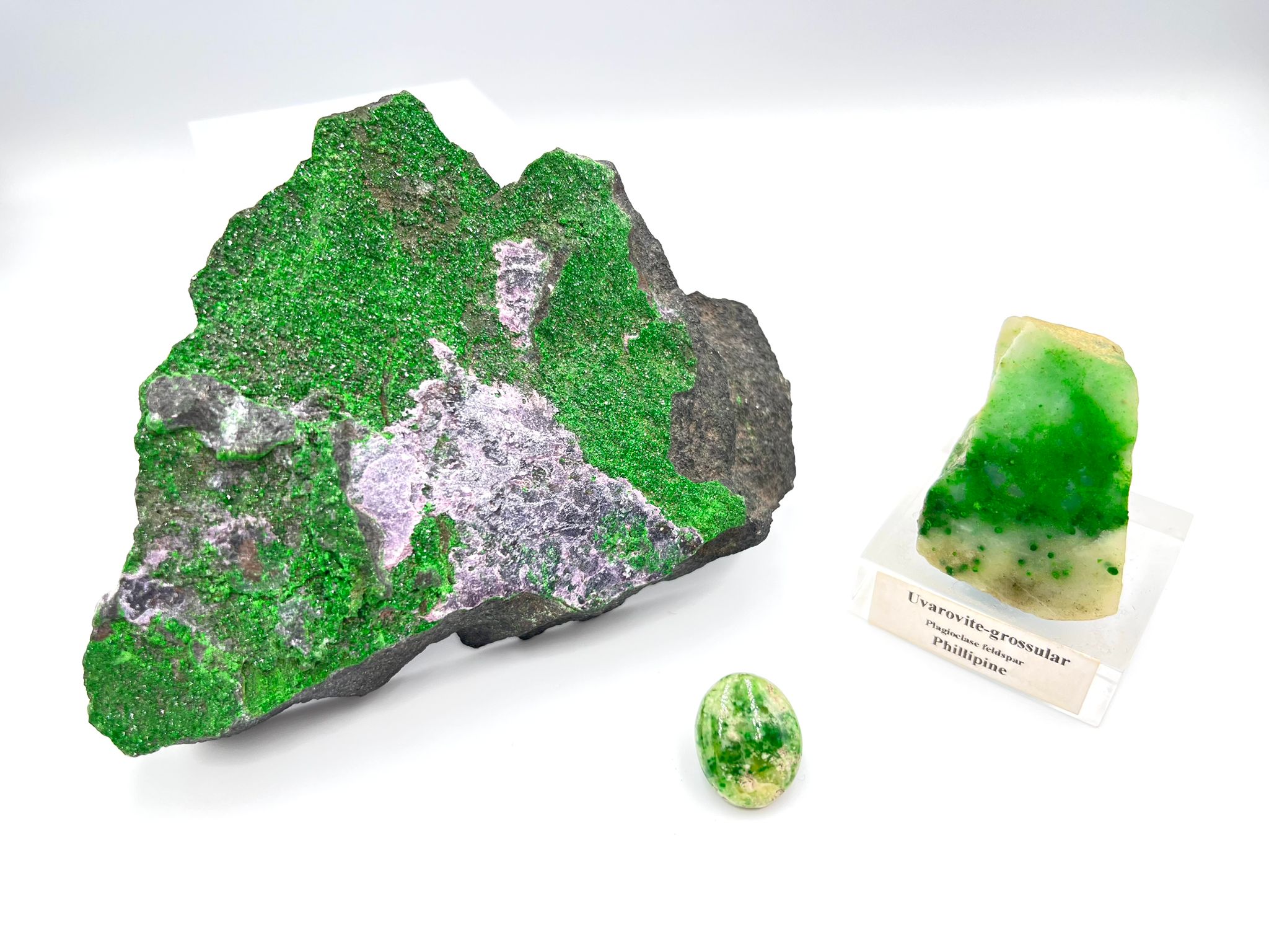 green garnets