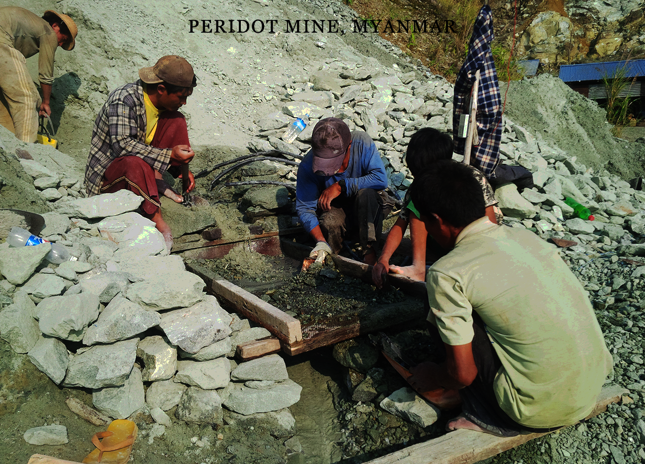 Peridot mine